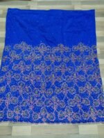 NIGERAIN SKY BLUE CRISTAL GEORGE FABRIC