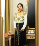 ARBIC BLACK COLOUR KAFTAN DRESS