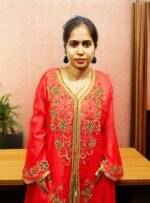 ARBIC RED COLOUR KAFTAN DRESS - Image 2