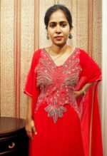 ARBIC RED COLOUR KAFTAN DRESS - Image 2
