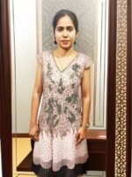 ARBIC WHITE COLOUR KAFTAN DRESS