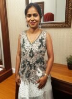 ARBIC WHITE COLOUR KAFTAN DRESS - Image 2