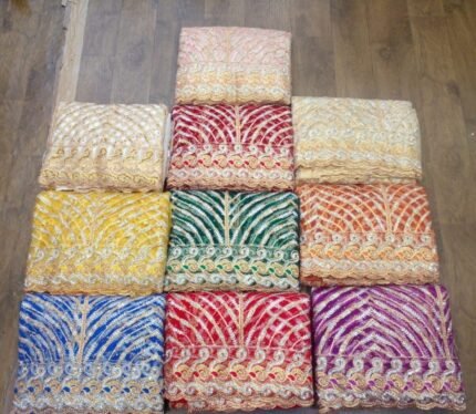 NIGERAIN MIX COLOUR CRISTAL GEORGE FABIC