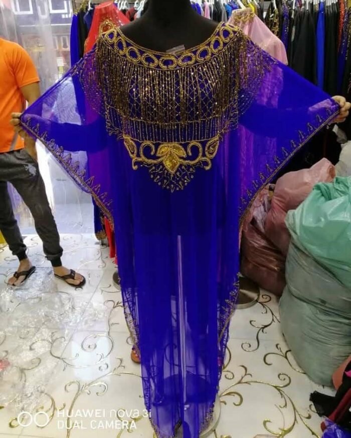 BLACK COLOUR GOWN WITH TESSEL - Image 1